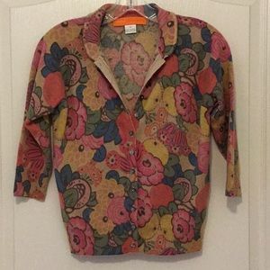 Cynthia Cynthia Steffe cashmere cardigan sweater